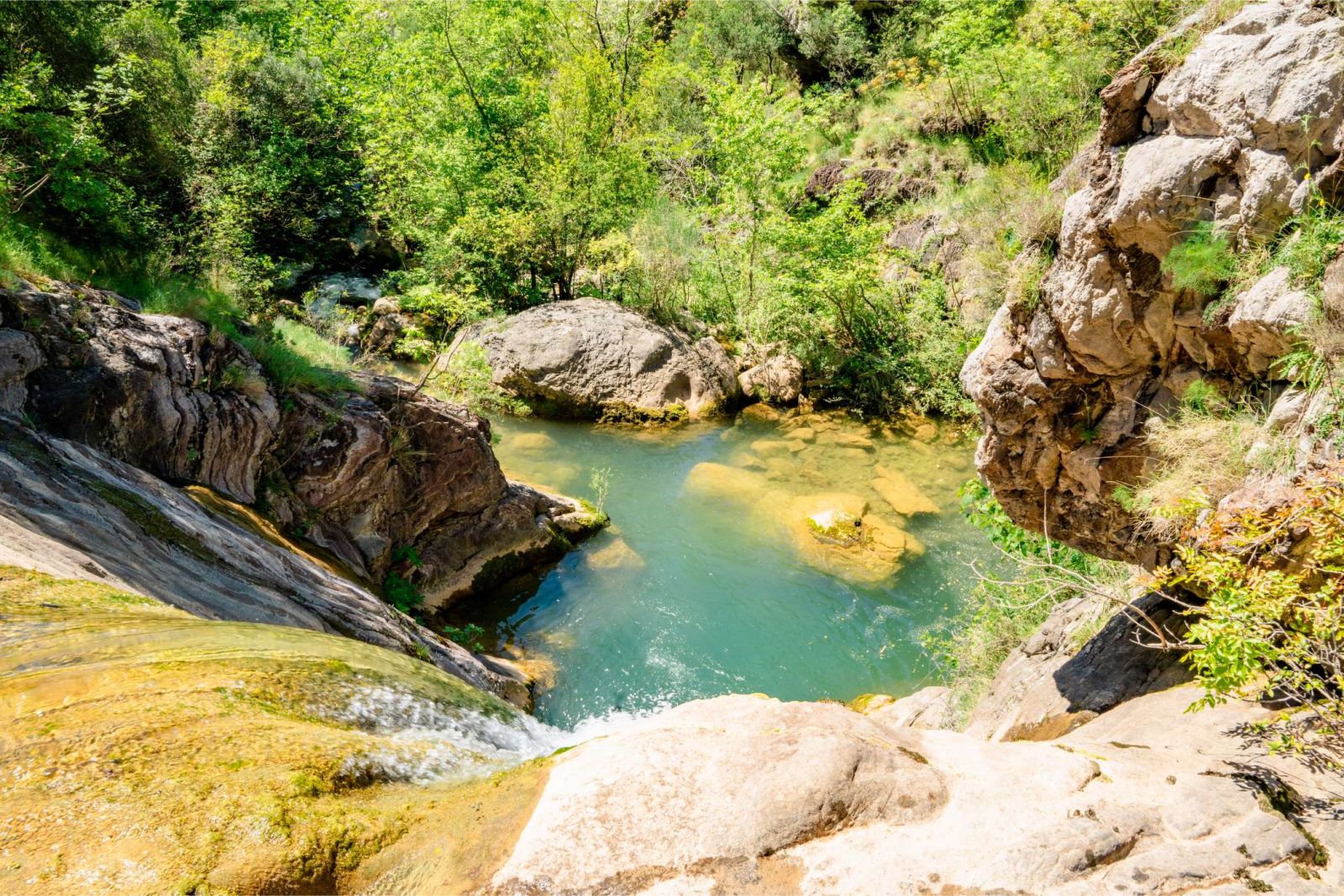 Canyon walls closing overhead